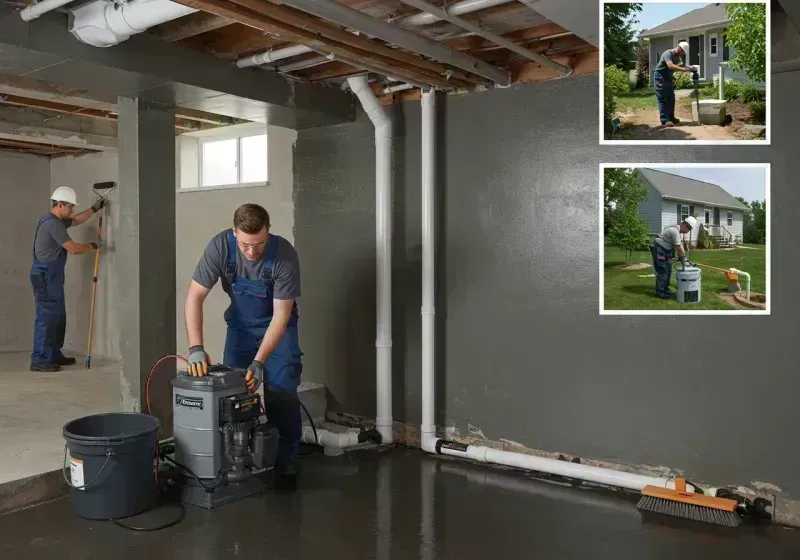 Basement Waterproofing and Flood Prevention process in Pawnee, IL